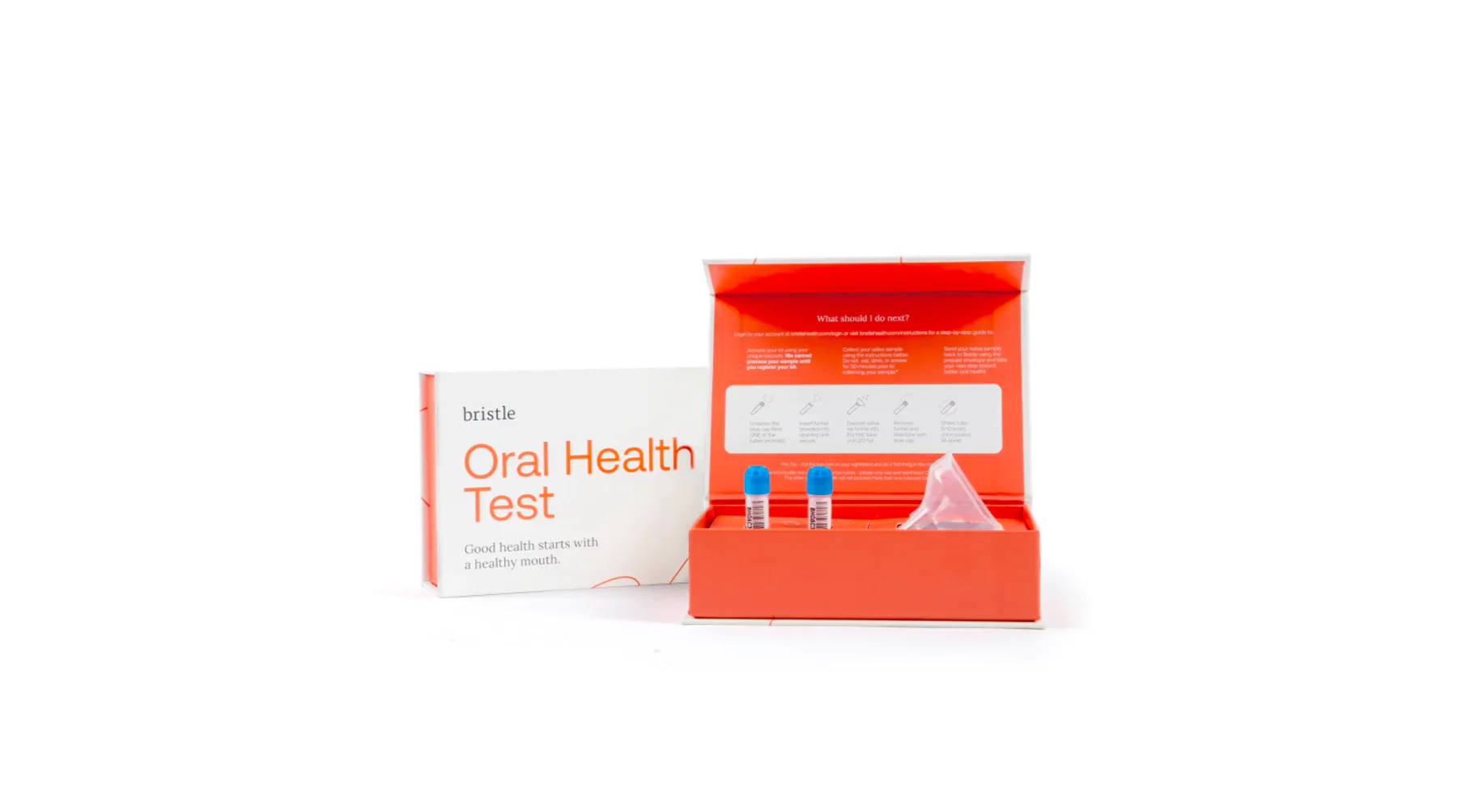 Bristle Health oral bacterial testing kit